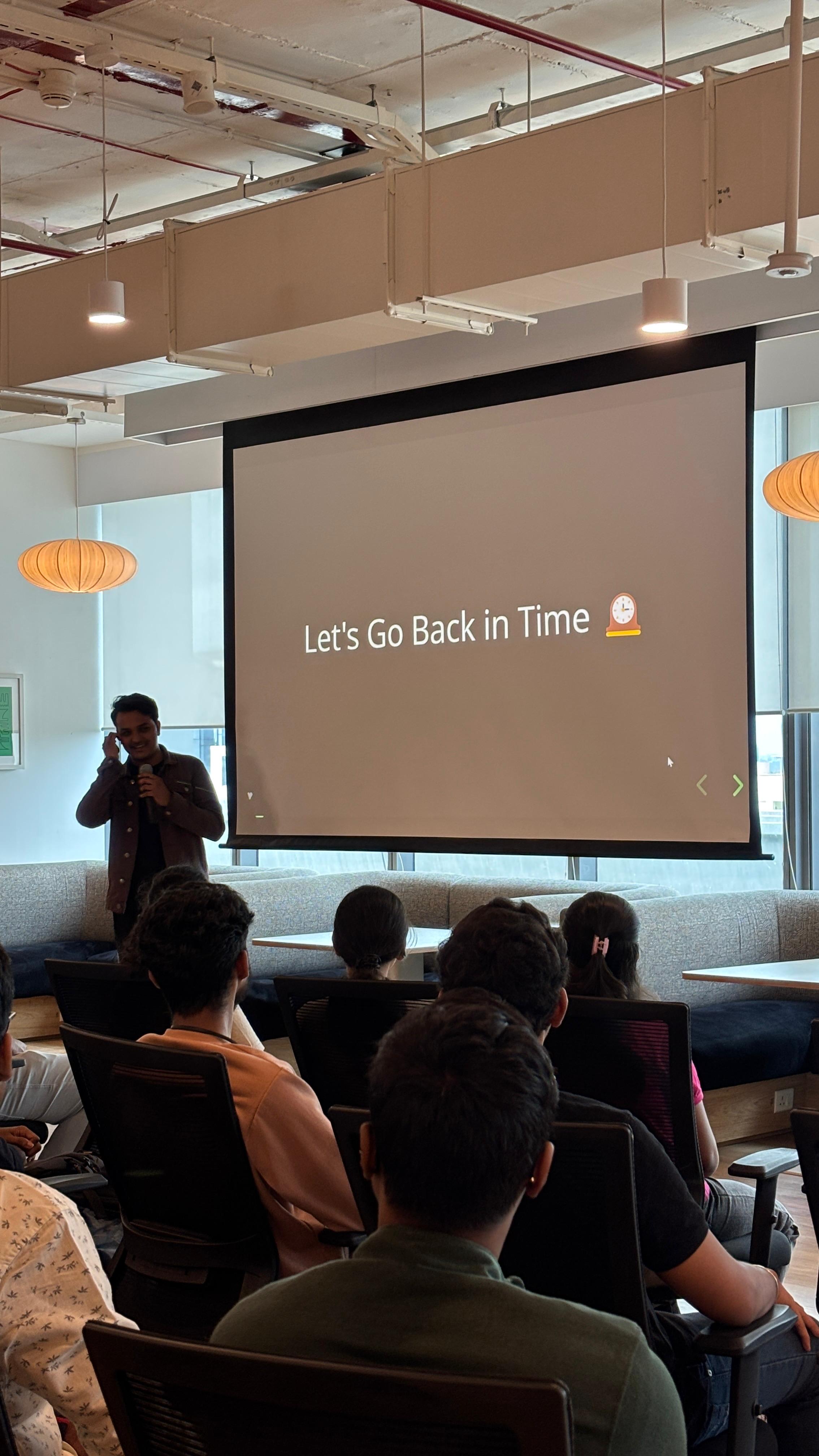 Server driven App for React and React Native at TechX - Bengaluru.